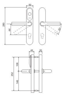 Eurolock EHT net, элктронный замок для гостиниц, замок по карточкам, гостиничный замок, smart lock, RFID замок