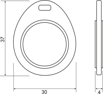 Брелок IL-30NFC